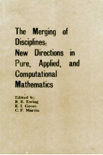 THE MERG<em>IN</em>G <em>OF</em> DISCIPL<em>IN</em>ES:NEW DIRECTIONS <em>IN</em> PURE