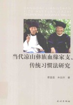 <em>当代</em>凉山彝族血缘家支、传统习惯法研究