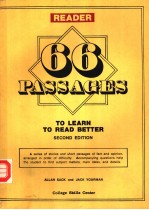 66 PASSAGES <em>TO</em> LEARN <em>TO</em> <em>READ</em> BETTER (Second Edition)