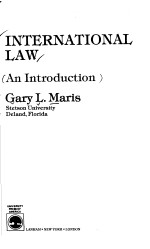 INTERNATIONAL LAW·MARL<em>S</em>