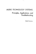 AUDIO TECHNOLOGY SYSTEMS：Principles，Application，<em>and</em> Troubleshooting