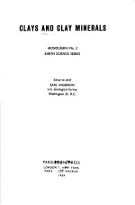 CLAYS AND CLAY MINERALS <em>Volume</em> <em>2</em>