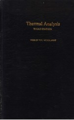 <em>Thermal</em> Analysis  THIRD EDITION