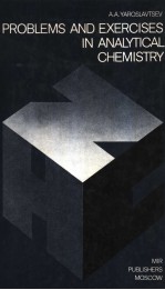 PROBLEMS AND EXERCISES <em>IN</em> ANALYTICAL CHEMISTRY