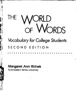 <em>THE</em> WORLD OF WORD<em>S</em>