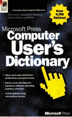 <em>COMPUTER</em> USER'S DICTIONARY