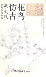 实用白描画稿  仿古花鸟