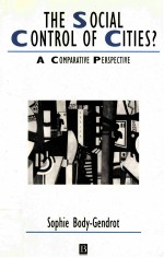 <em>THE</em> <em>SOCIAL</em> CONTROL <em>OF</em> CITIES?: A COMPARATIVE PERSPECTIVE