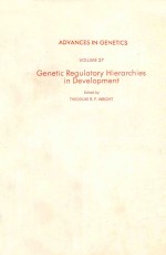 ADVANCES <em>IN</em> GENETICS VOLUME 27 GENETIC REGULATORY HIERARCHIES <em>IN</em> DEVELOPMENT