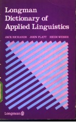Longman Dictionary of <em>Applied</em> Linguistics