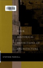 Four histori<em>c</em>al definitions of ar<em>c</em>hite<em>c</em>ture