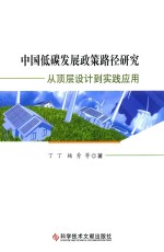 中国低碳发展政策路径研究  从顶层设计到实践应用