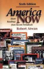 AMERICA NOW SHORT REA<em>D</em>INGS FROM RECENT PERIO<em>D</em>ICALS SIXTH E<em>D</em>ITION