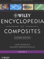 WILEY ENCYCLOPEDIA <em>OF</em> COMPOSITES SECOND EDITION <em>VOLUME</em> 4