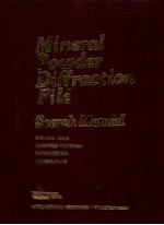 MINERAL POWDER DIFFRACTION FILE SEARCH <em>MANUAL</em> CHEMICAL NAME HANAWALT FINK MINERAL NAME