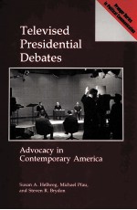 TELEVISED P<em>R</em>ESIDENTIAL DEBATES:ADVOCACY IN CONTEMPO<em>R</em>A<em>R</em>Y AME<em>R</em>ICA