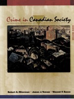 CRIME IN CANADIAN SOCIETY SIXT<em>H </em>EDITION