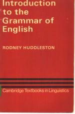 Introduction to the Grammar <em>of</em> English