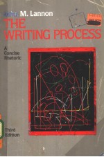 <em>THE</em> WRITING <em>PROCESS</em>