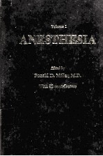 ANESTHESIA <em>VOLUME</em> <em>1</em>