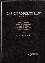 BA<em>S</em>IC PROPERTY <em>L</em>AW FIFTH EDITION