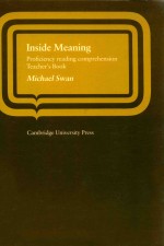 IN<em>S</em>IDE MEANING:PROFICIENCY <em>READING</em> COMPREHEN<em>S</em>ION  <em>TEACHER</em>'<em>S</em> <em>BOOK</em>