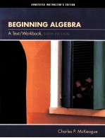 BEGINNING <em>A</em>LGEBR<em>A</em> <em>A</em> <em>TEXT</em>/WORKBOOK SIXTH EDITION