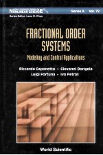 Fractional Order <em>Systems</em>