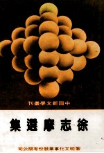 <em>徐志</em>摩选集