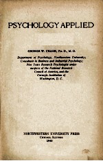 PSYCHOLOGY <em>APPLIED</em>