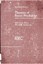 <em>THEORIES</em> OF SOCIAL PSYCHOLOGY <em>SECOND</em> <em>EDITION</em>