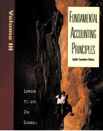FUNDAMENTAL ACCOUNTING <em>PRINCIPLES</em> EIGHTH CANADIAN EDITION VOLUME III