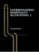 <em>UNDERSTANDING</em> HOSPITALITY ACCOUNTING I SECOND <em>EDITION</em>