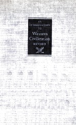 <em>AN</em> <em>INTRODUCTION</em> <em>TO</em> WESTERN CIVILIZATION