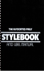 STYLEBOOK AND LIBEL <em>MANUAL</em>