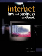 <em>INTERNET</em> LAW AND BUSINESS HANDBOOK