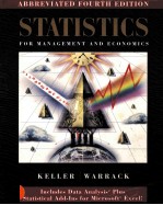 STATISTICS <em>FOR</em> MANAGEMENT AND ECONOMICS ABBREVIATED <em>FOURTH</em> <em>EDITION</em>