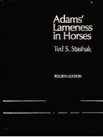 ADAMS' LAMENESS <em>IN</em> HORSES <em>FOURTH</em> <em>EDITION</em>
