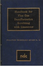 Handbook for Flue Gas Desulfurization Scrubbing <em>With</em> Limestone