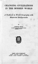 CHANGING CIVILIZATIN<em>S</em> IN <em>THE</em> MODERN WORLD