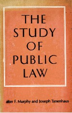 <em>THE</em> <em>STUDY</em> <em>OF</em> PUBLIC LAW