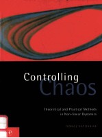 CONTROLLING CHAOS:THEORETICAL AND PRACTICAL <em>METHODS</em> IN NON-LINEAR DYNAMICS