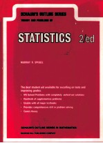 SCHAUM'S OUTLINE <em>OF</em>%THEORY AND PROBLEMS <em>OF</em> STATISTICS SECOND <em>EDITION</em>