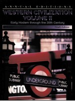 WESTERN CIVILIZATION VOLUME II:<em>EARLY</em> MODERN THROUGH THE TWENTIETH CENTURY NINTH EDITION