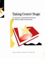 TAKING <em>CENTER</em> STAGE