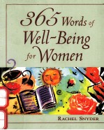 365 WORDS <em>OF</em> WELL-BEING <em>FOR</em> WOMEN