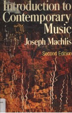 <em>Introduction</em> to Contempor<em>a</em>ry Music  <em>Second</em> <em>Edition</em>