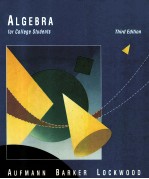 Intermediate Algebra <em>With</em> Application<em>s</em>
