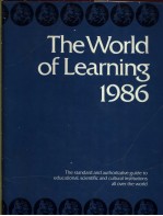 THE WORLD OF <em>LEARNING</em> 1986