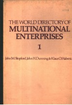 THE WORLD DIRECTORY OF <em>M</em>ULTINATIONAL ENTERPRI<e<em>m</em>>S</e<em>m</em>>E<e<em>m</em>>S</e<em>m</em>> 1